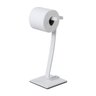 Toalheiro De Bancada E Porta Papel Higiênico De Chão Branco - 5