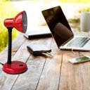 Ver imagem 5 de Luminária Mesa Abajur 35cm Articulada Flexível Pt-06: Vermelho