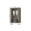 Ver imagem 3 de Armário de Cozinha Modulado Connect c/ 1 Porta Duna/Cristal - Henn