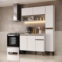 Ver imagem 1 de Armário de Cozinha Gallery Slay 7 Portas 1 Gaveta MDP 135.5cm Branco