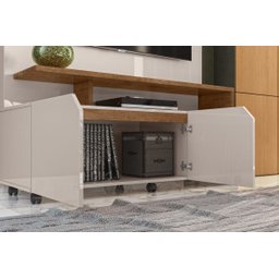 Home Berlim (off White/madero Canela) - Lukaliam Móveis - 3