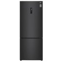 Ver imagem 1 de Geladeira Smart Lg Frost Free Inverter 451 Litros Inverse Preta Inox Gc-b569nql2