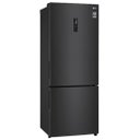 Ver imagem 4 de Geladeira Smart Lg Frost Free Inverter 451 Litros Inverse Preta Inox Gc-b569nql2
