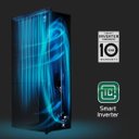 Ver imagem 2 de Geladeira Smart Lg Frost Free Inverter 451 Litros Inverse Preta Inox Gc-b569nql2