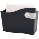 Ver imagem 1 de Porta Guardanapo Médio 14cm Suporte Guardanapo Mesa Restaurante Bar Brinox Preto