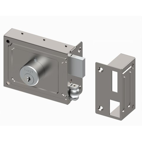 Fech. Sobrepor - 370 Trinco Rolete P/ Portão de Bater - 0344