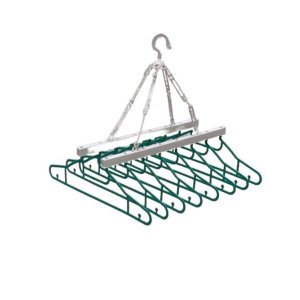 Varal Com Cabides Verde