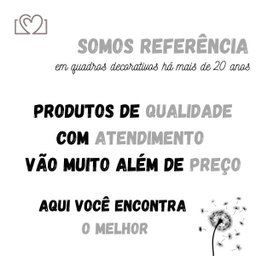 Quadro Para Sala Decorativo Dente de Leão Dandelion Flor Kit Moldura - BRANCO - KIT COM 3 QUADROS DE - 5