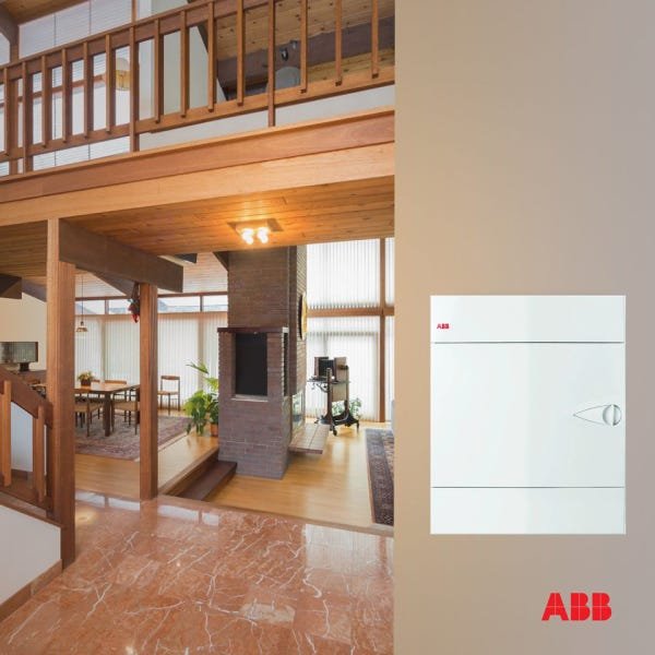 Quadro de Distribuição Abb Maestro Embutir 24 Módulos sem Barramentos Terra/neutro Abb - 8