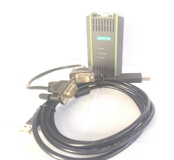 CABO DE COMUNIAÇÃO ADAPTADOR PARA SIEMENS USB/MPI/PPI S7 PC PROFBUS WIN7-64 - 1