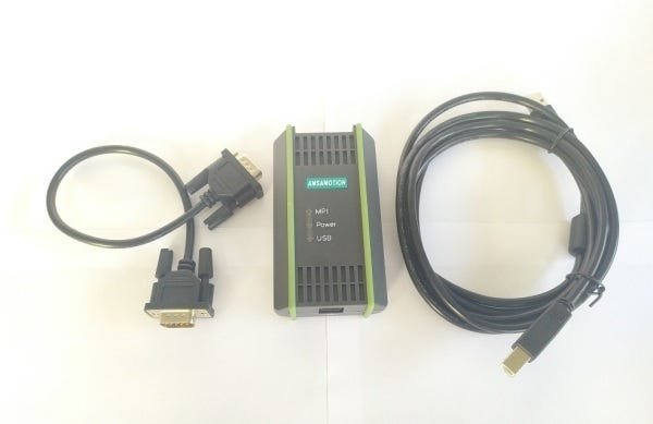 CABO DE COMUNIAÇÃO ADAPTADOR PARA SIEMENS USB/MPI/PPI S7 PC PROFBUS WIN7-64 - 4