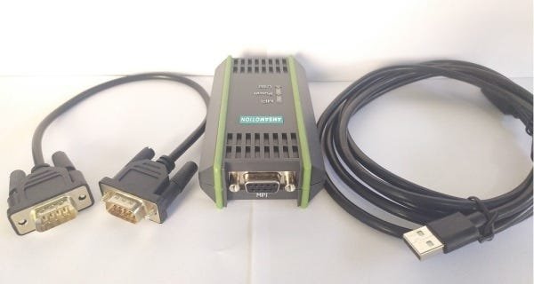 CABO DE COMUNIAÇÃO ADAPTADOR PARA SIEMENS USB/MPI/PPI S7 PC PROFBUS WIN7-64 - 6