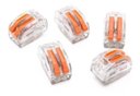 Ver imagem 2 de 15 Conector Elétrico Borne Emenda 2 Fios Tipo Wago 222-412