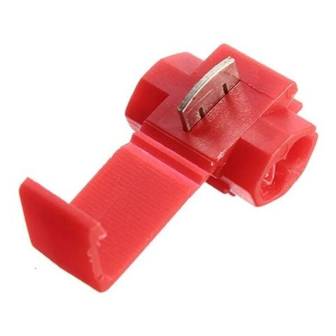50 X Conector Elétrico de Derivação Emenda Fios 0,5 a 1,5mm
