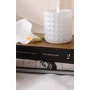 Ver imagem 3 de Vela Perfumada Aromática Decorativa Copo de Vidro Branco