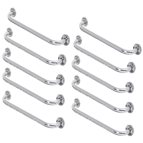 Alça Apoio 60cm Kit 10 Uni Barra acessivel Criança Idoso Gestante Suporte Resistente Anti Queda Evit