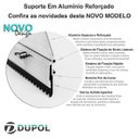 Ver imagem 2 de Rodo Dentado 40cm Alumínio Reforçado + Lâmina Dentada 40 cm - Borracha - PT2 (PARA ATINGIR APROX. 2M