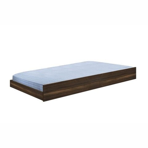 Cama Auxiliar Solteiro 100% MDF Cafe - Melissa/Geval