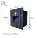 Ver imagem 7 de 5 Balizador Embutido com Sensor de Presença Parede Led Lup72