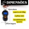 Balança Digital com Gancho Comercial Multifuncional 50kg - 5