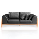 Ver imagem 1 de Sofa 02 Lugares Lucy 2,25m Facto Escama Preto
