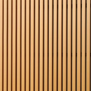 Papel de Parede Auto Colante Madeira Ripada em Tons de Marrom