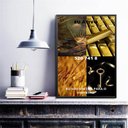 Ver imagem 1 de Quadro Código Gravoboi Atrair Dinheiro 24x18cm - com Vidro:madeira Branca