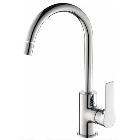 Monocomando para Cozinha de Mesa Bica Movel - Arejador Articulado - Athens - Cromada Wj-1767-236a