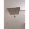 Ducha chuveiro cromado Quadrado 30x30 com braço de parede - 4