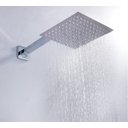Ver imagem 1 de Ducha chuveiro cromado Quadrado 30x30 com braço de parede