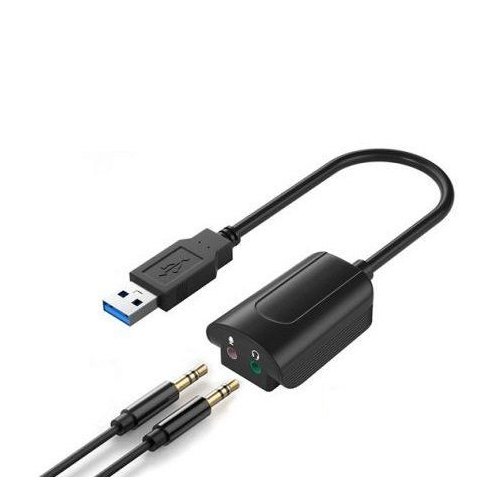 Cabo Adaptador Usb 3.0 para P2 Femea Fone/microfone Gvbrasil Cov.35601