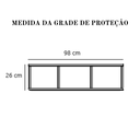 Ver imagem 3 de Beliche Cama Crianças Bicama Aço Resistente Grade Segurança:preta