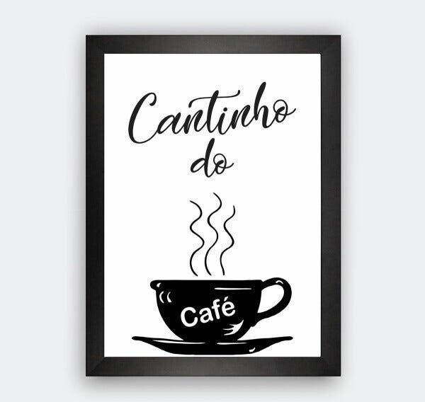 Quadro Decorativo Cantinho Do Café - 1