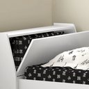 Ver imagem 1 de Bicama Cama de Solteiro com Auxiliar e Cabeceira com Baú