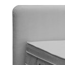 Ver imagem 4 de Cabeceira Orgânica Moscou 195cm para Cama Box King Bouclê - Sofa Store:bouclê Cinza Claro