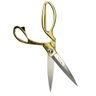 Tesoura 10 Tecido/artesanato Multiuso Aço Inox 23,5cm Premium: Dourada - 1