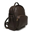 Ver imagem 2 de Mochila Feminina de Couro Laura - Marrom Café