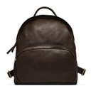 Ver imagem 1 de Mochila Feminina de Couro Laura - Marrom Café