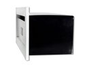 Ver imagem 2 de Caixa Correio Techinox Carta Luxo Linear Branca Fosca 23 Cm Profundidade Pintura de Alta Resistê