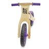 Bicicleta de Equilíbrio sem Pedal Lenho Roxa - 2