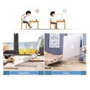 Ver imagem 3 de Suporte Laptop Tablet Livro Trabalho Estudo Dobrável