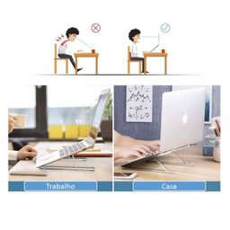 Suporte Laptop Tablet Livro Trabalho Estudo Dobrável - 3