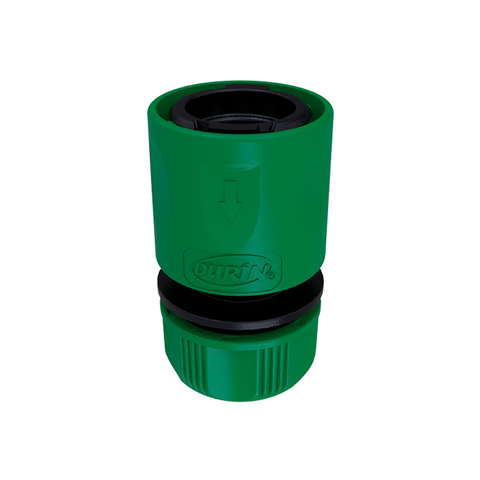 Engate Rápido 1/2" e 7/16" para Mangueira Cor Verde Durín