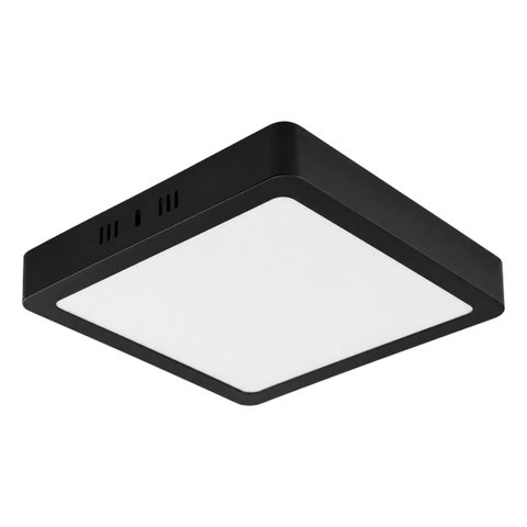 Painel LED Sobrepor Quadrado Black 25W 4000k 2250LM 28x28cm Bivolt ST3052