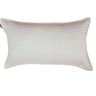 Capa de Almofada Retangular Baguete Linhao Tons Bege 30x50 - 1