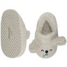 Pantufa Infantil Antiderrapante Pimpolho Kids Coala Cinza 24/25 - 3