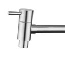 Ver imagem 2 de Torneira Banheiro Lavatório Inox Mesa Longa 35 cm NOX09 Doan