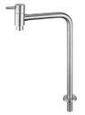 Ver imagem 1 de Torneira Banheiro Lavatório Inox Mesa Longa 35 cm NOX09 Doan