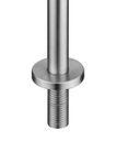 Ver imagem 3 de Torneira Banheiro Lavatório Inox Mesa Longa 35 cm NOX09 Doan