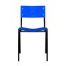 Cadeira Iso Empilhavel 1un: Azul - 3